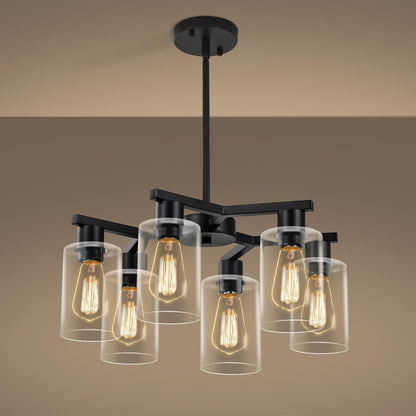 🌾✨ Rustic Farmhouse Chandelier 💡🏡 Cozy Vintage Glow 🤎