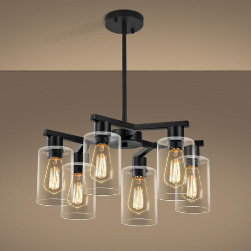 🌾✨ Rustic Farmhouse Chandelier 💡🏡 Cozy Vintage Glow 🤎