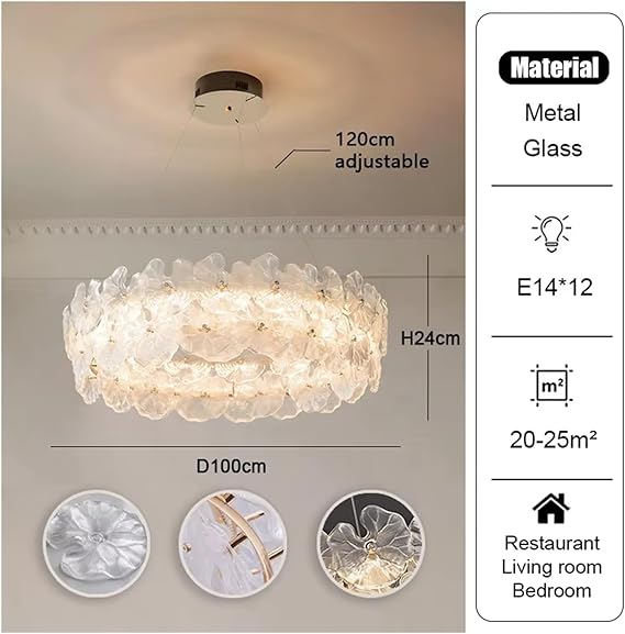 💡✨ Modern Bedroom Chandelier 🏡🤍 Luxury Ambient Glow 🌙