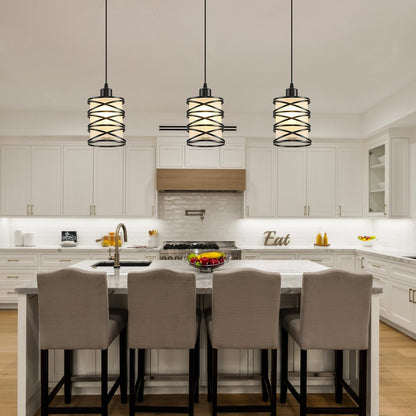🌟💡 Modern Glass Pendant Light ✨🏡 Elegant Hanging Lamp 🌙🤍