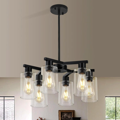 🌾✨ Rustic Farmhouse Chandelier 💡🏡 Cozy Vintage Glow 🤎